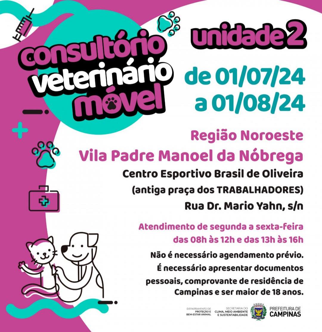 UNIDADE 2 - Rua Dr Mario Yahn, s/nº - Vl Pe Manoel de Nóbrega